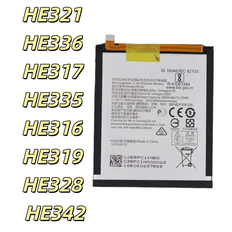 Фото Альтернативный аккумулятор для HE321 HE336 HE317 HE335 HE316 HE319 HE328 HE342 №1