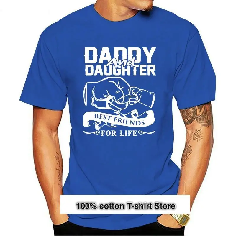 

Camiseta de papá para hija, mejores Amigos para la vida, regalo de cumpleaños para padres, Top cómodo