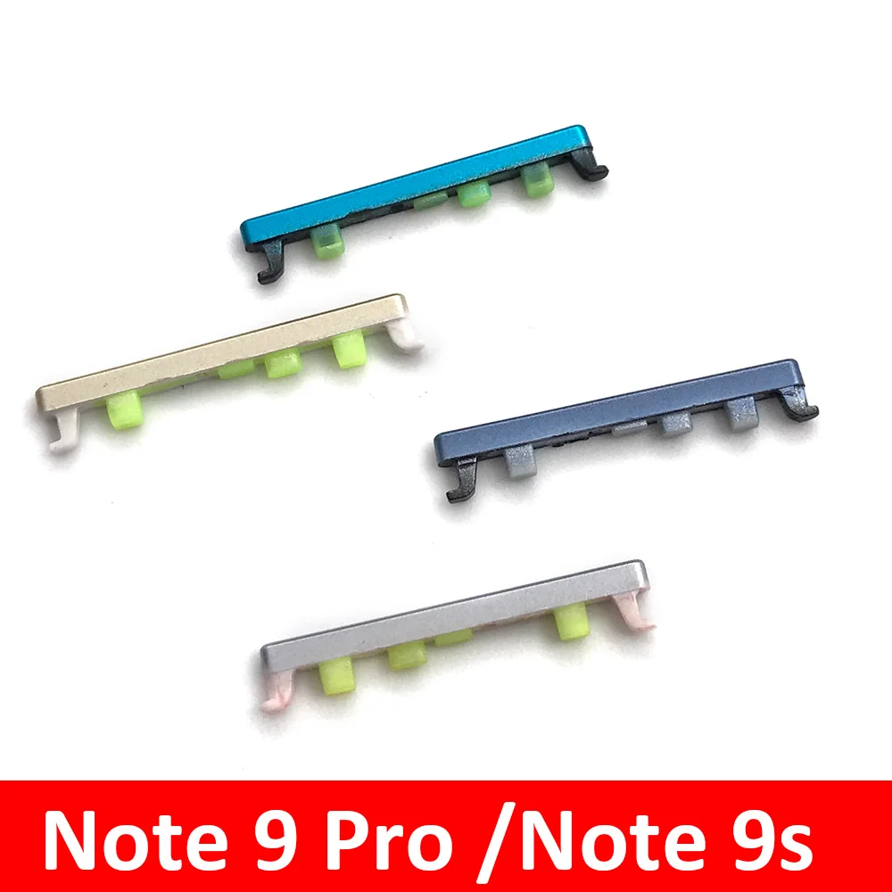 2 шт./лот новый для Xiaomi Redmi Note 7 8 9 Pro 9S / Mi 10 Боковая кнопка питания + регулировки