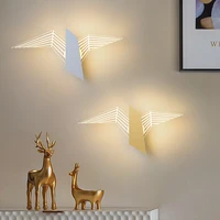modern led bird wall lamp minimalist acrylic led wall light for bedroom living room corridor bedside lamp wall decor wall sconce