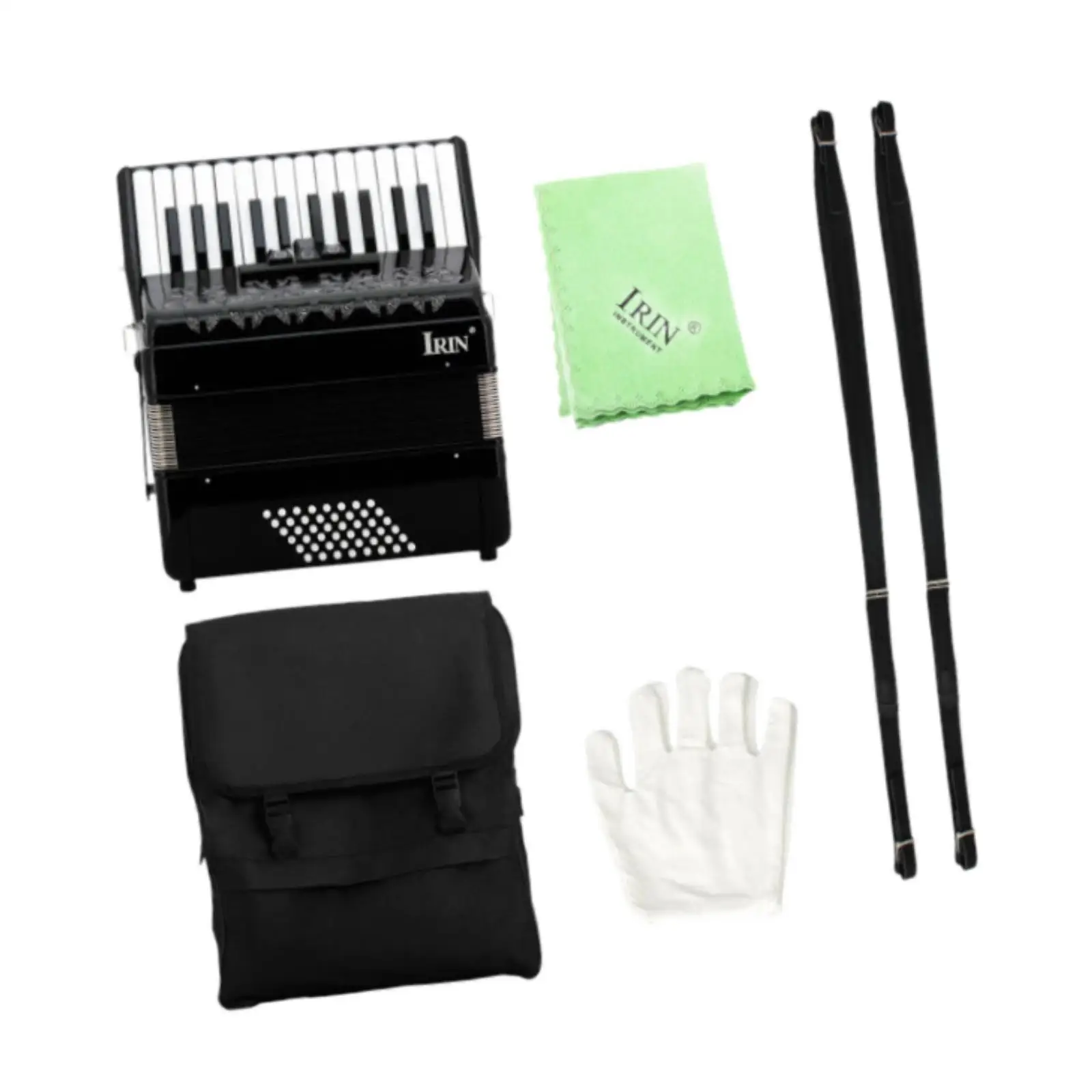 Акордеон 26 клавиш 48 басовых фортепиано музыкальный инструмент образовательный с