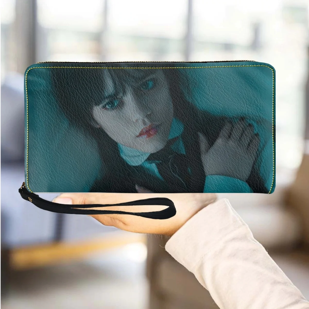 

Модный клатч для телефона на молнии, Роскошный дизайнерский кошелек из искусственной кожи с мультипликационным изображением среду, новинка, визитница, Женский Держатель для паспорта