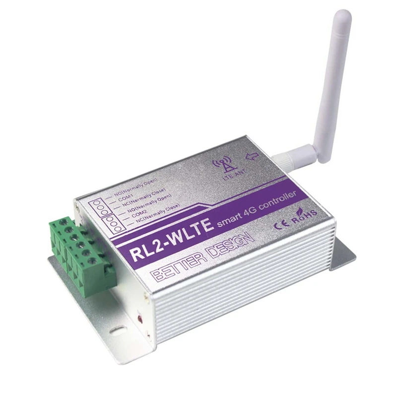 Смарт-контроллер RL2 4G релейный переключатель с таймером дистанционным