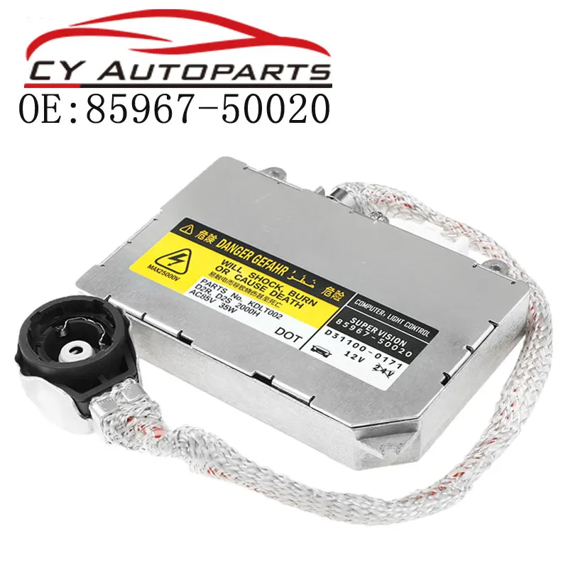 

New D2S D2R Xenon HID Ballast Computer Light Control Module For Toyota Lexus Mazda 85967-50020 8596750020 DDLT002 DDLT002