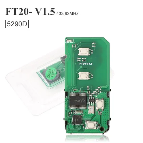 Lonsdor FT20-5290D 433 92 МГц ASK безключевая смарт-плата Go PCB 4D Chip для Toyota Venza Lexus RX LS460 GX460 |