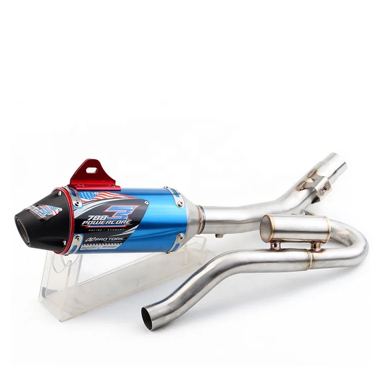 

modified CRF150 CRF230 CRF250 motorcycle full system exhaust pipe