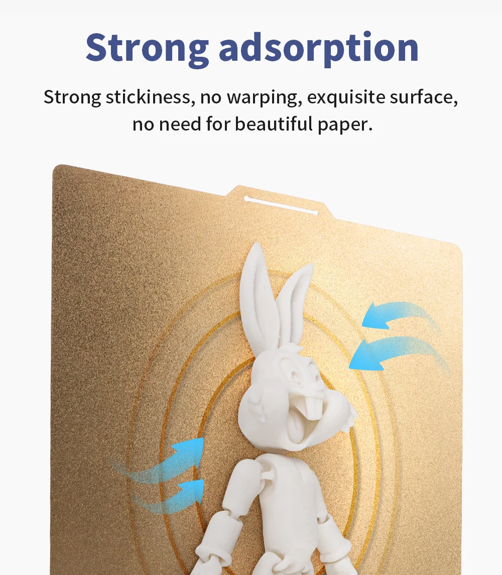 

Двухсторонний лист PEI 235/257/310 мм, текстурированный гибкий магнитный листовой стальной лист, Hotbed для фотостудии/5 CR10 Bambu lab x1