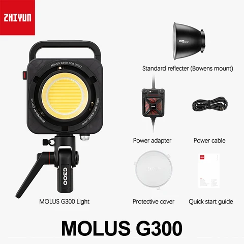 Светодиодный светильник ZHIYUN MOLUS G300 300 Вт COB