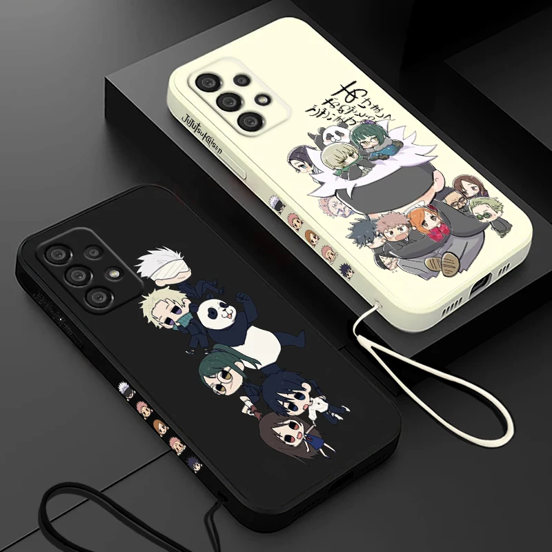 Аниме Чехол для Samsung A55 A53 A33 A52 A32 A71 A51 A21S A35 A25