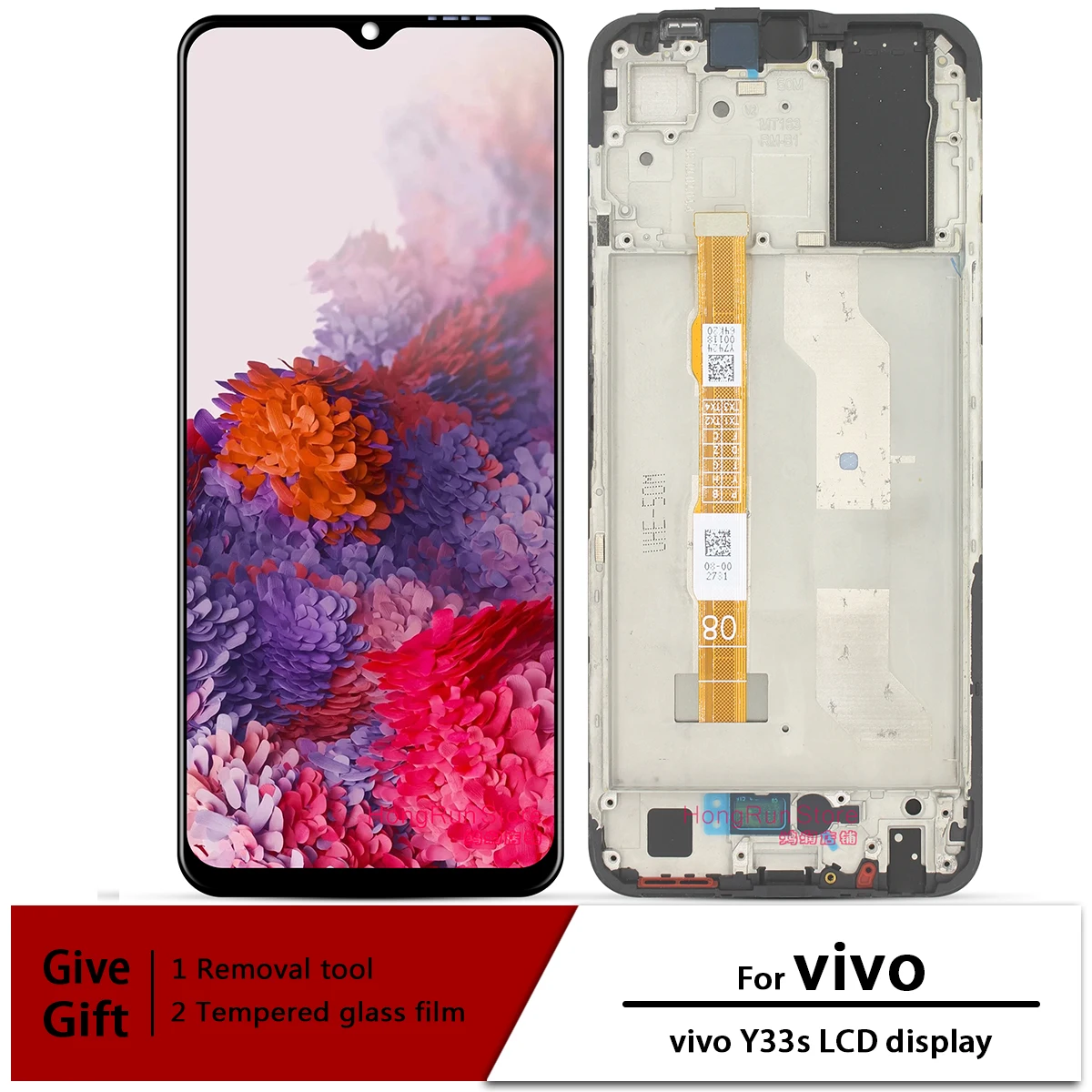 6 58 &quotдля VIVO Y33S ЖК-дисплей дигитайзер сенсорного экрана в сборе запасные части