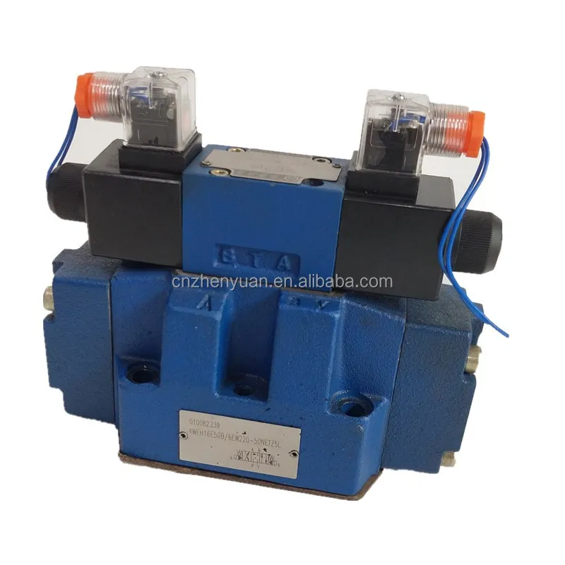 

Клапан Rexroth 4WEH R901208116 4WEH10J4X/6EG24N9ETSK4/B10, гидравлический соленоидный направленный электромагнитный клапан 4WEH10