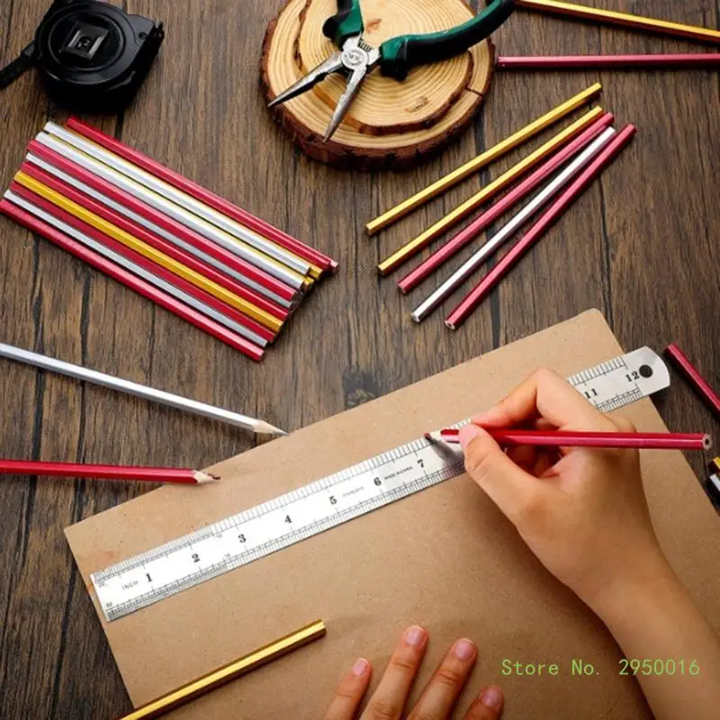 For Carpenter Marker Woodworking Mechanical Pencil For Writi