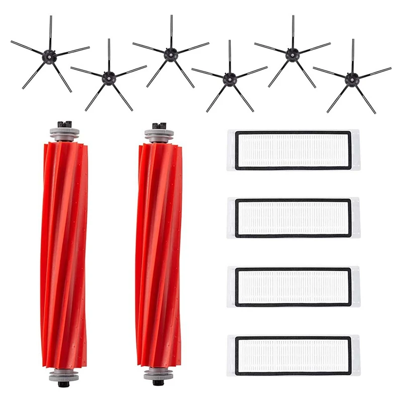 

HOT！-12 Pcs Accessories Kit For Xiaomi Roborock Q5/ Q5+ Vacuum Cleaner Replacement Parts