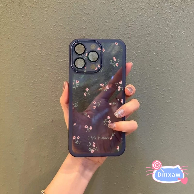 Фото Для Realme 50i 10 9i 7i 6i 5 5i 5S 10 Pro Plus P1 Speed V23 Q5i V50 Note 60 50 4G 5G Чехол для телефона с милым цветочным принтом, прозрачный мягкий чехол №5