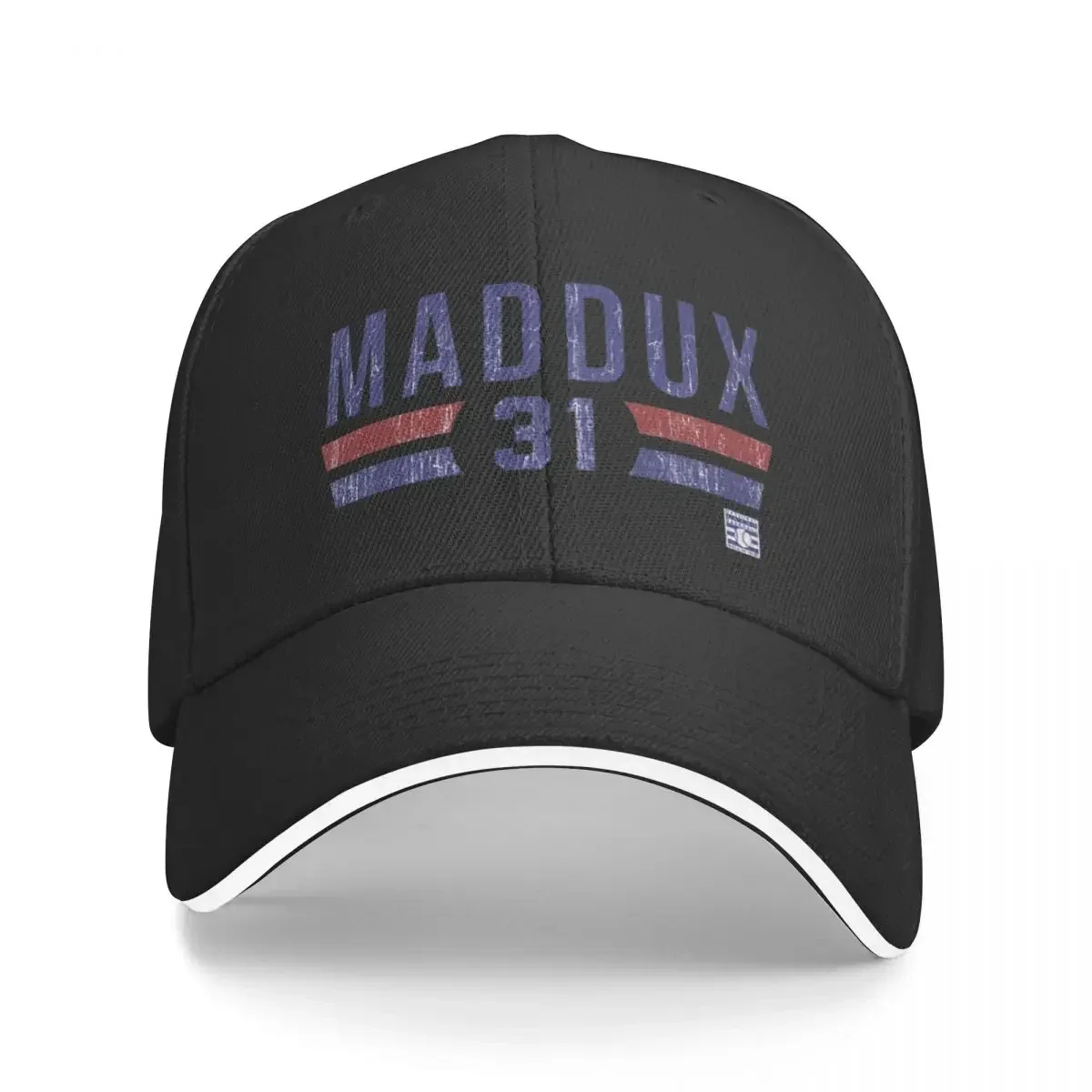 Greg Maddux Font Signatures Бейсбольная кепка с термокозырьком Роскошная мужская шляпа