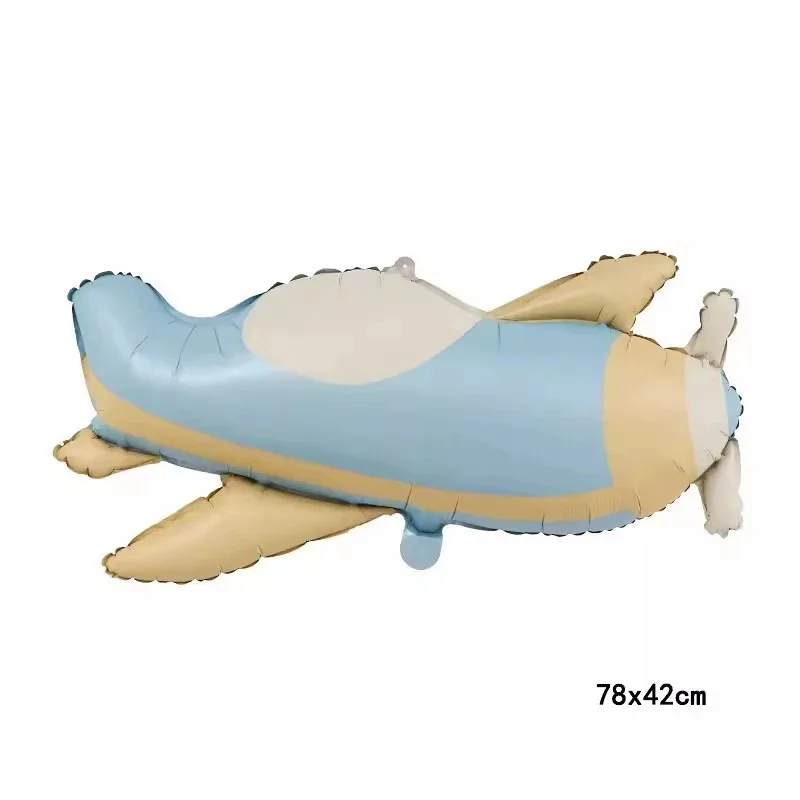 

Матовый Мультяшный Воздушный Шар С Медведем, Радужный Самолет, Фольгированные Шары, Детские Украшения Для Вечеринки