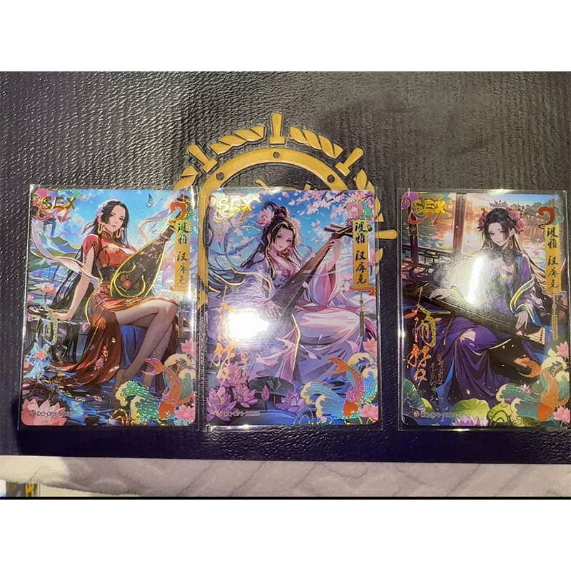 Карта Amuse ONE PIECE EX XR SEX Monkey D Luffy Nami Kalifa Rebecca Nefertari D. Vivi для мальчиков коллекция игрушек