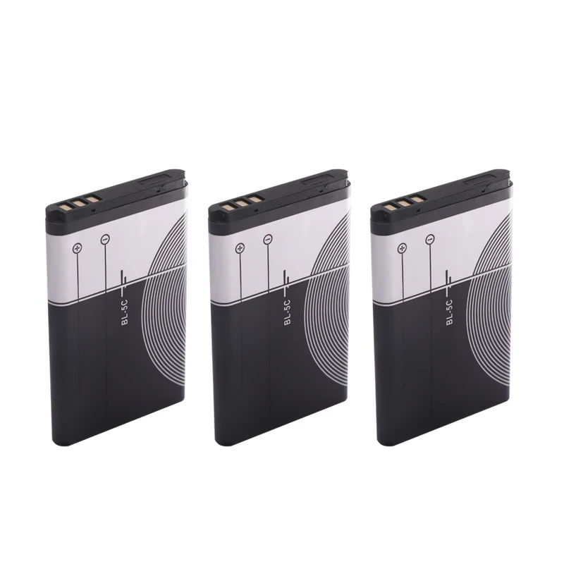 Фото Аккумулятор для телефона NOYA RAYE 1200 мАч BL-5C для радиостанций / Nokia 1100 1110 1200 1280 1600 2600 2700 3100 5130 6230 6230i N70 №4