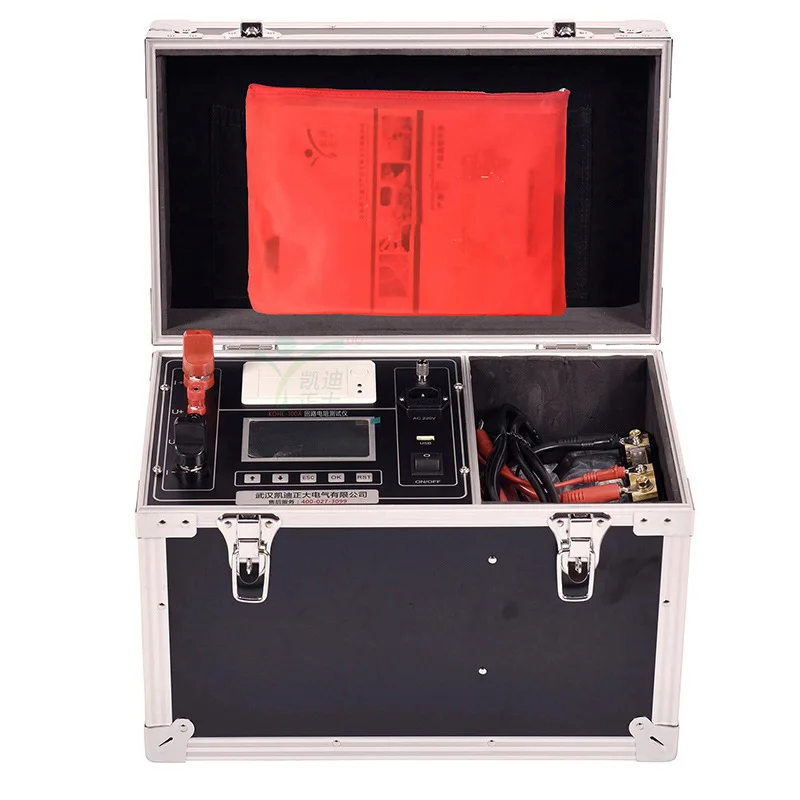 

Portable digital Micro Ohmmeter 100a Loop / Contact resistance tester