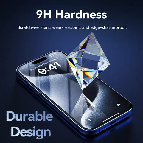 Закаленное стекло Vention HD для iPhone 17 Pro Max, защитные пленки для экрана воздуха с пленкой для инструментов автоматической установки без пыли