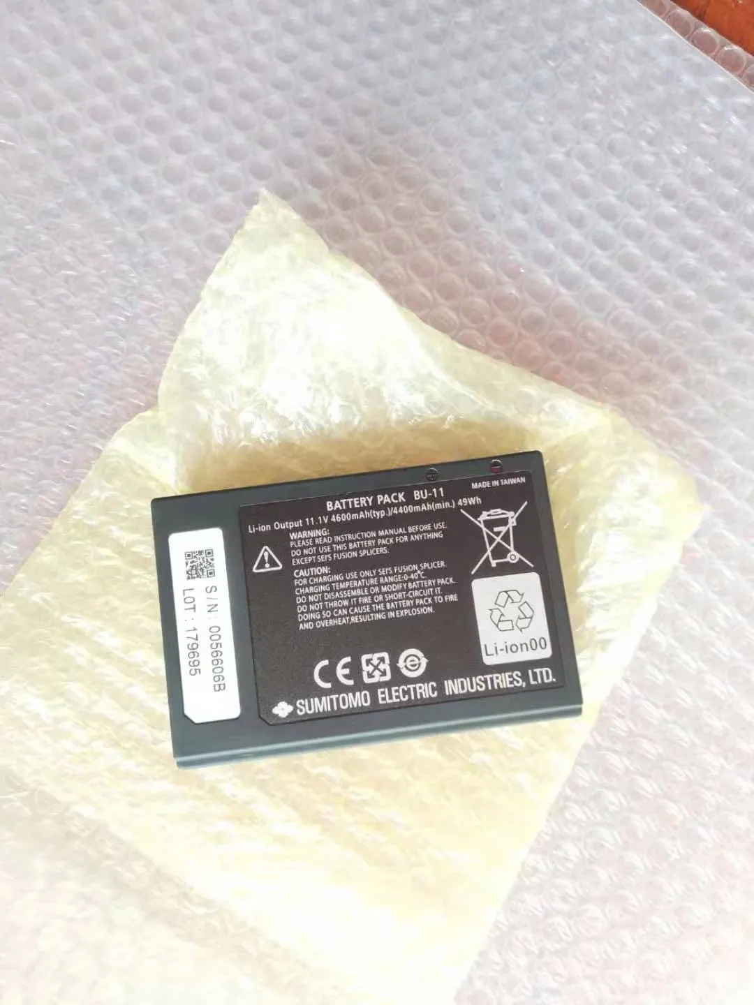 BU-11 BU-16 Fusion Splicer Battery For T-71C T-81C T-72C T-82C Q102 Z2C T-600C 601C Q101 Z1C Splicing Machine Li-ion Battery