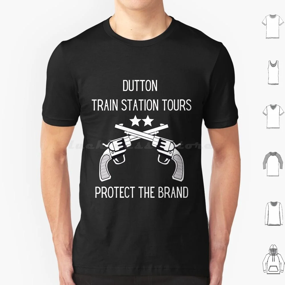 

Dutton Train Station Tours T Shirt Cotton Men Women Diy Print Dutton Ranch Beth Dutton Yellowstone John Dutton Yellowstone Tv