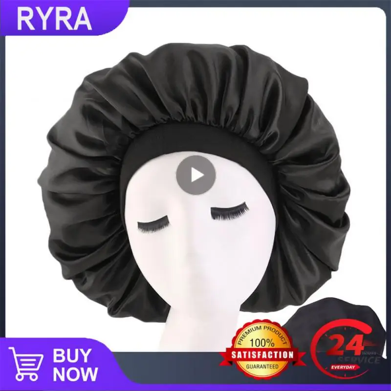 Stretch Bonnets Hair Hat For Daily Use And Beauty Shower Caps
