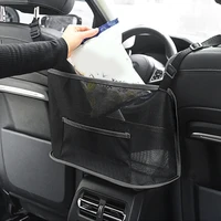 1pc car seat gap mesh organizer phone storage pouch for volkswagen polo golf passat b5 b6 b7 bora mk5 mk6 tiguan