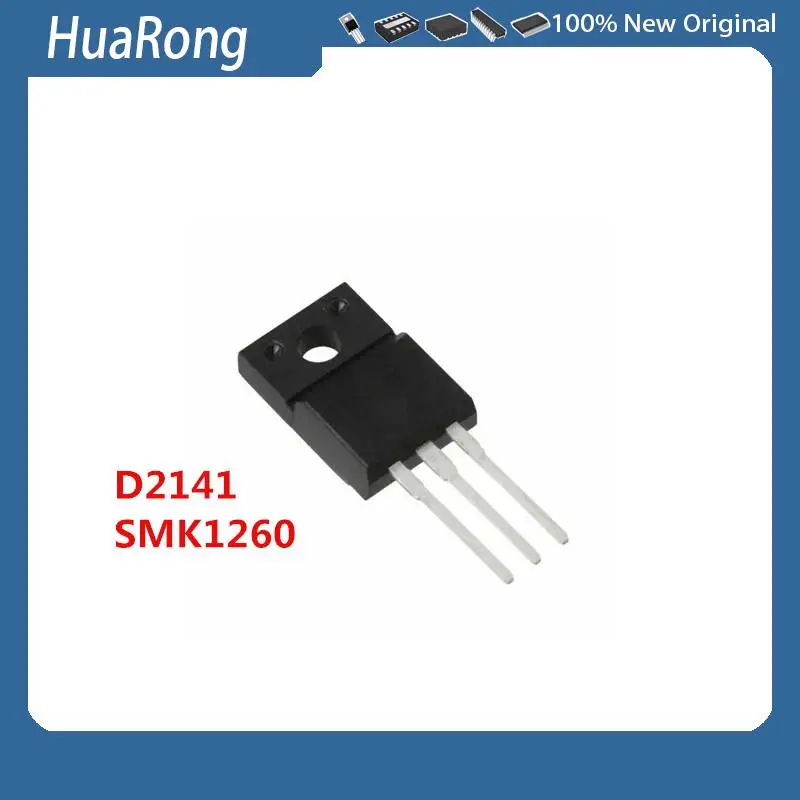 10 шт./партия, D2141 2SD2141 6A380V SMK1260 SMK1260F фонарик PQ30RV21