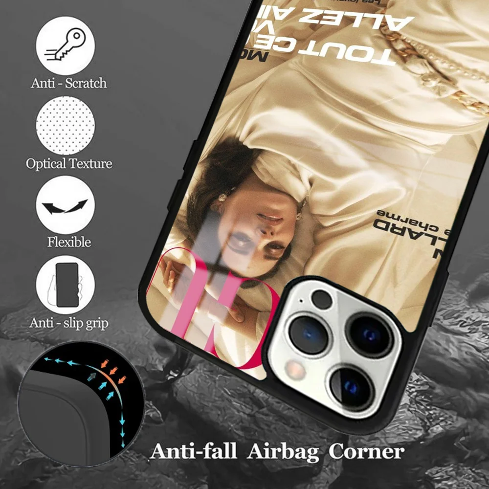 Чехол для телефона Artist Marion Cotillard IPhone 16 15 14 13 12 11 Pro Max Plus Mini Magsafe Mirror беспроводной