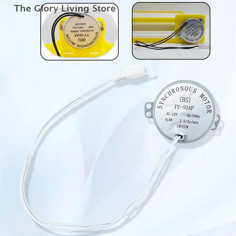 AC220V AC110V AC12V DC12V Инкубатор Turn Eggs Motor Оборудование для инкубации сельскохозяйственных животных Двигатель инкубатора