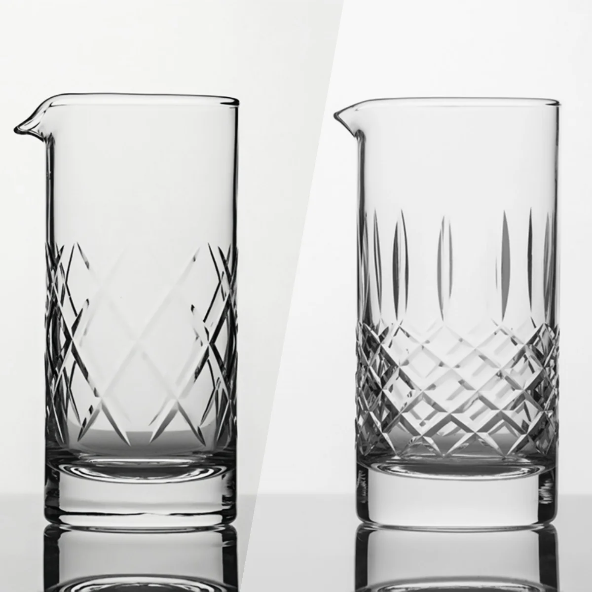 NOVARE 700 Мл/23 Унций Ручная Резная И Выдувная Стеклянная Смеситель Для Коктейлей