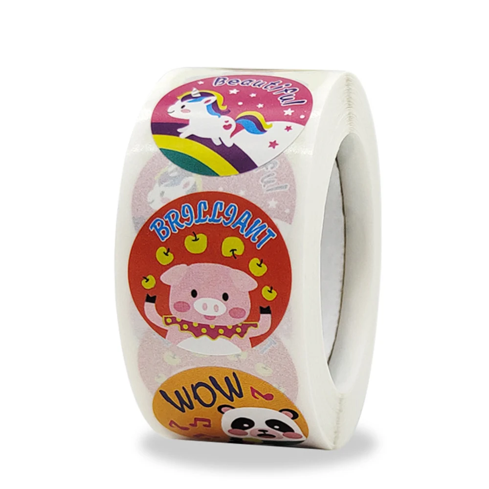 

Поощрительные наклейки с животными 100-500 шт