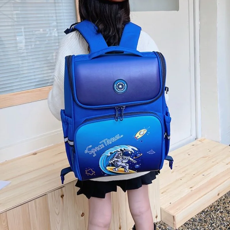 Girls Princess Mermaid Boys Astronaut Large Capacity Backpacks New Children Students Cartoon Fashion School Bags Drop Shipping