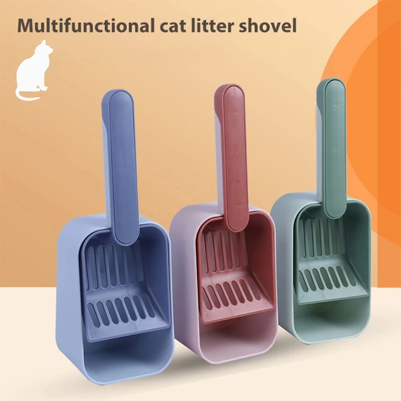 

Cat Litter Scoop Self-cleaning Cat Litter Box Shovel Kitty Toilet Clean Tool for Litter Tray Sandboxes Shovel Sand Cats Supplies