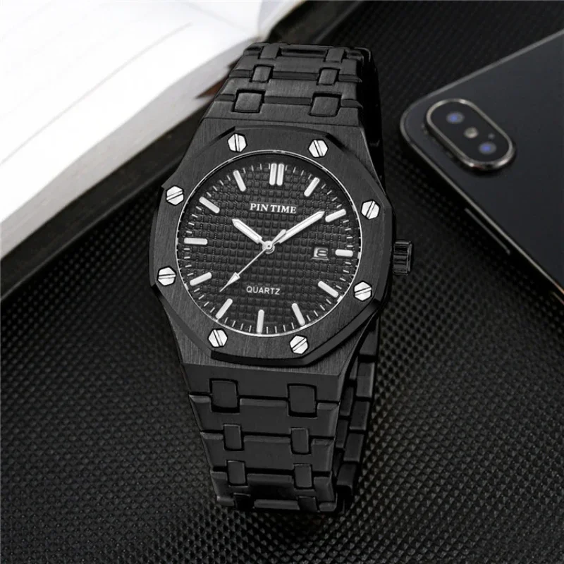 

Мужские часы с отображением недели, Модные Аналоговые Кварцевые водонепроницаемые мужские наручные часы