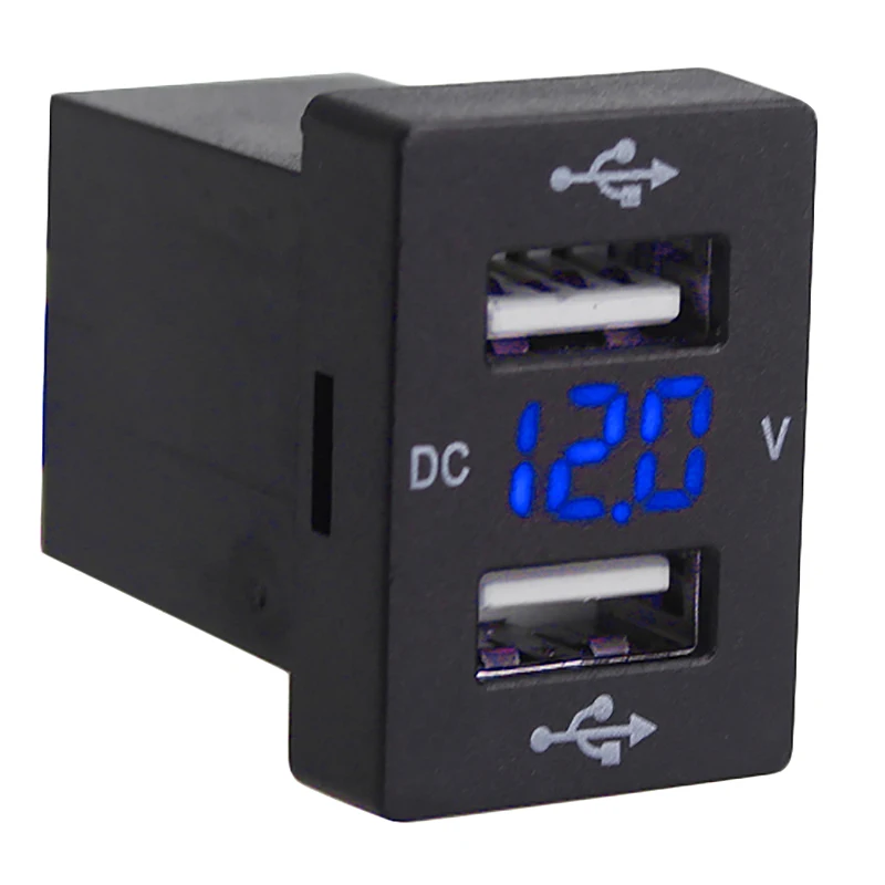 Автомобильное зарядное устройство 12 В с предохранителем для Toyota 5 4 2 А