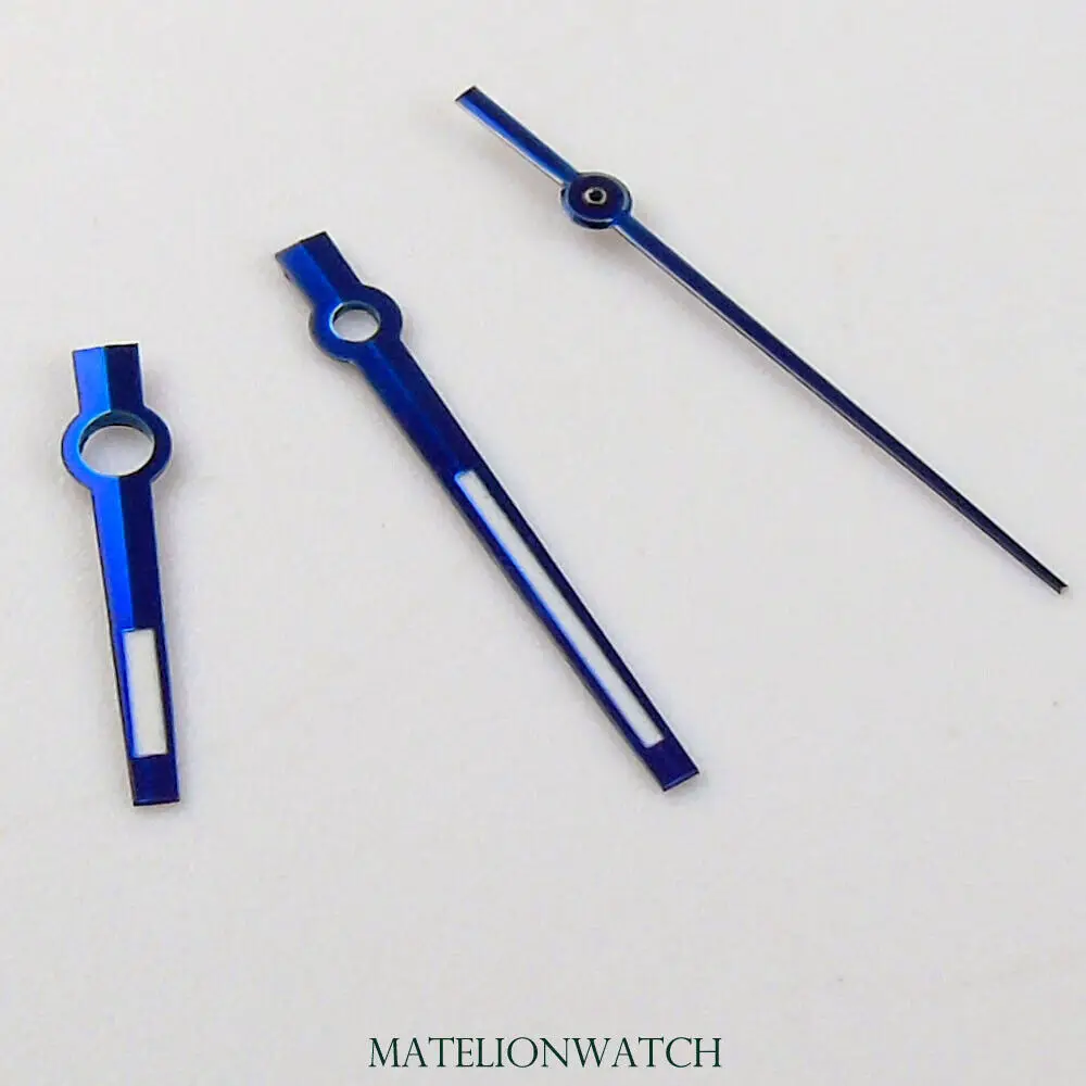 Запчасти для синих часов подходящие MIYOTA 8215 8205 821A MINGZHU 2813 светящиеся
