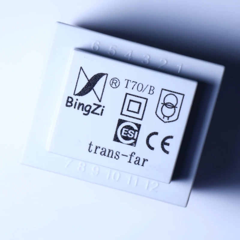 BingZi T70/B PBT-12F103 1-6 220 В/50 Гц 8-11 10 В/10 ВА изоляционный трансформатор сигнала источник