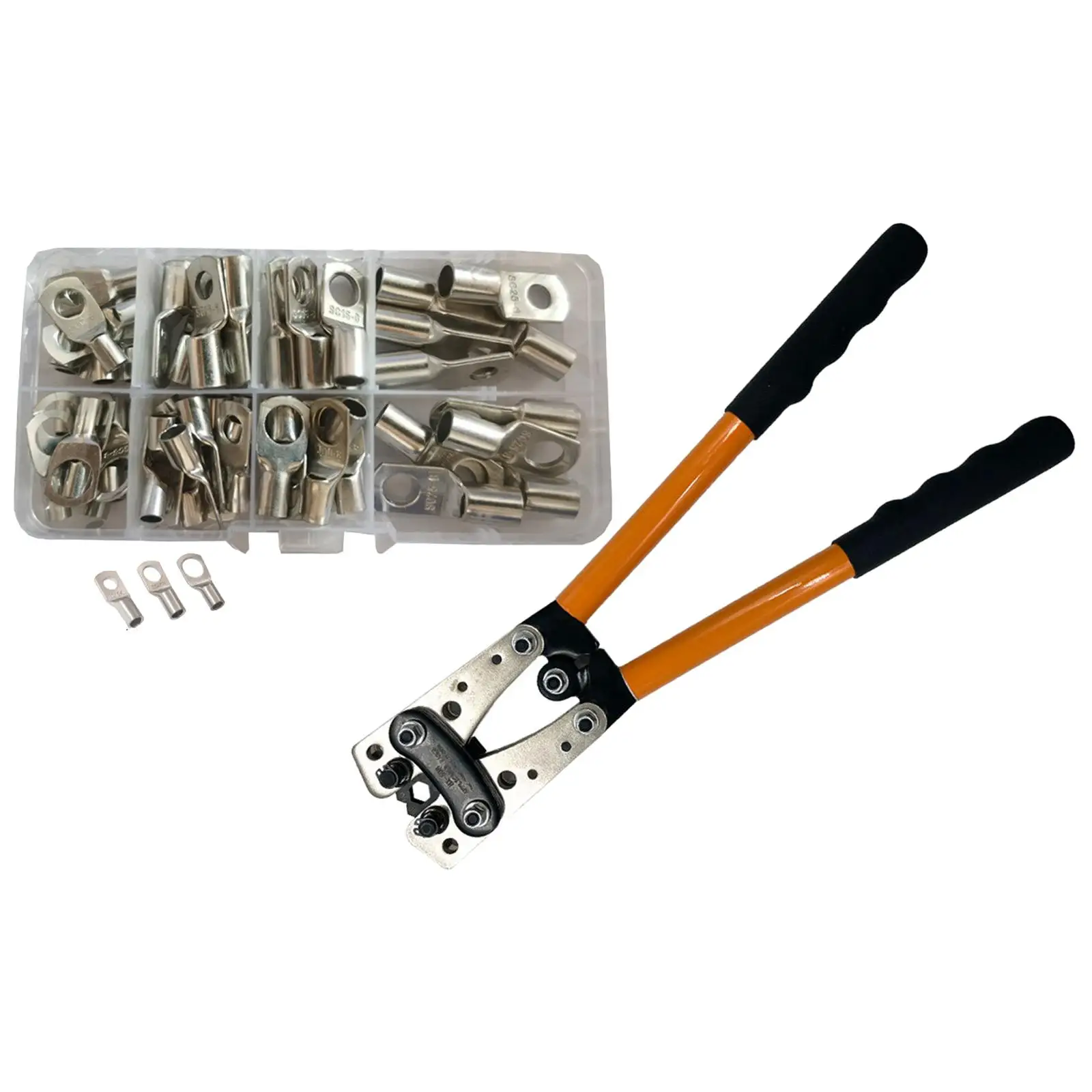 

Cable Crimping Plier with Cable Lugs Cable Connector Heavy Duty for 6~50mm2