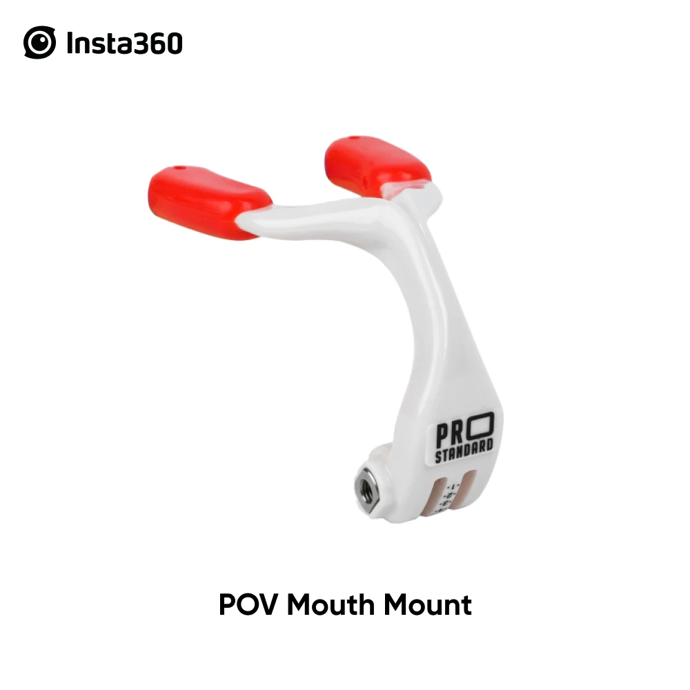 

Insta360 POV Mouth Mount For GO 2 / ONE X2 / ONE R, Action Camera Accessory
