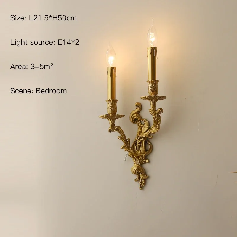 

Медные настенные светильники Lighti