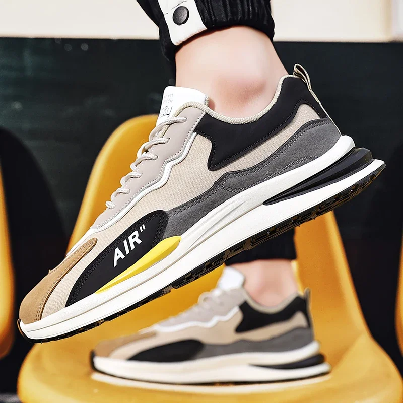 Мужские повседневные кроссовки модные универсальные мужские спортивные с