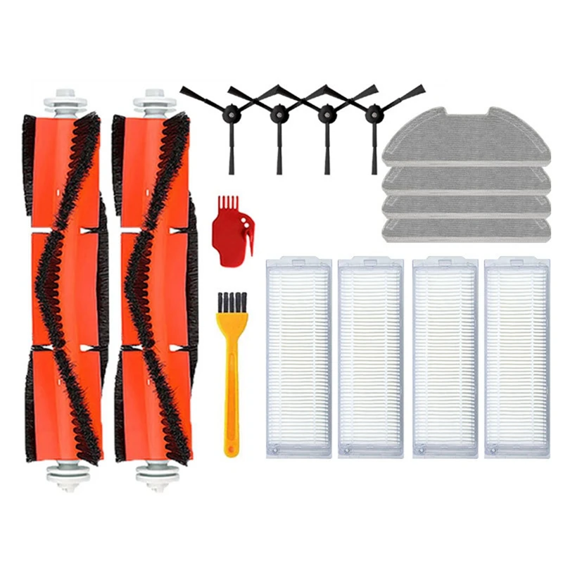 

Hepa Filter Mop Cloth Main Side Brush As Shown Replacement Parts For Xiaomi Mi Robot Vacuum-Mop 2 Pro/Lite MJST1SHW MJSTL