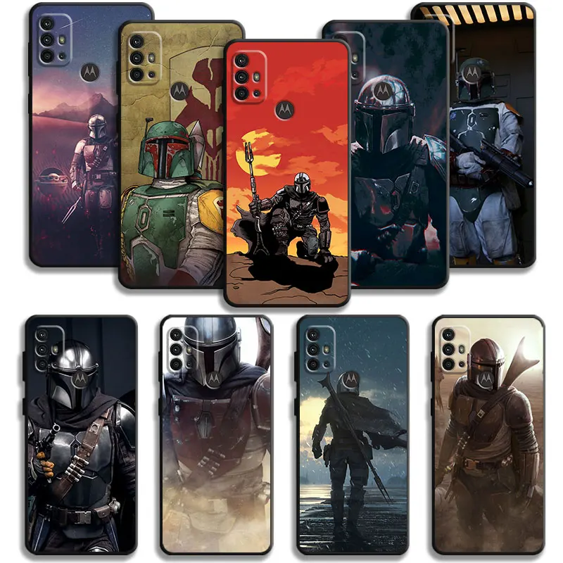 

Disney The Mandalorian Art Phone Case For Motorola G31 E6s G8 Plus Power G30 Edge 20 30 Pro G60 G22 G9 Play G Stylus 2022