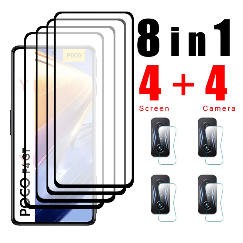

Tempered Glass For Xiaomi Poco F4 GT X3 Pro X4 M4 F3 M3 Poxo X4 5G Poko M 4 F X 3 NFC Screen Protector PocoX4 Protective Film