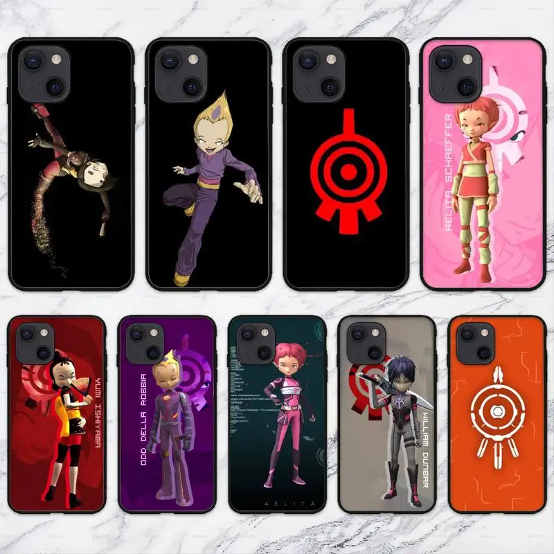 Чехол для телефона Lyoko с мультяшным кодом для iPhone 11 12 Mini 13 14 Pro XS Max X 8 7 6s Plus 5 SE XR