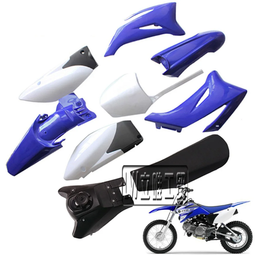 

Plastic Shell Cover Cross-country Motorcycle Seat Fuel Tank Set FOR YAMAHA TTR110 TTR110 Body Frame Appearance