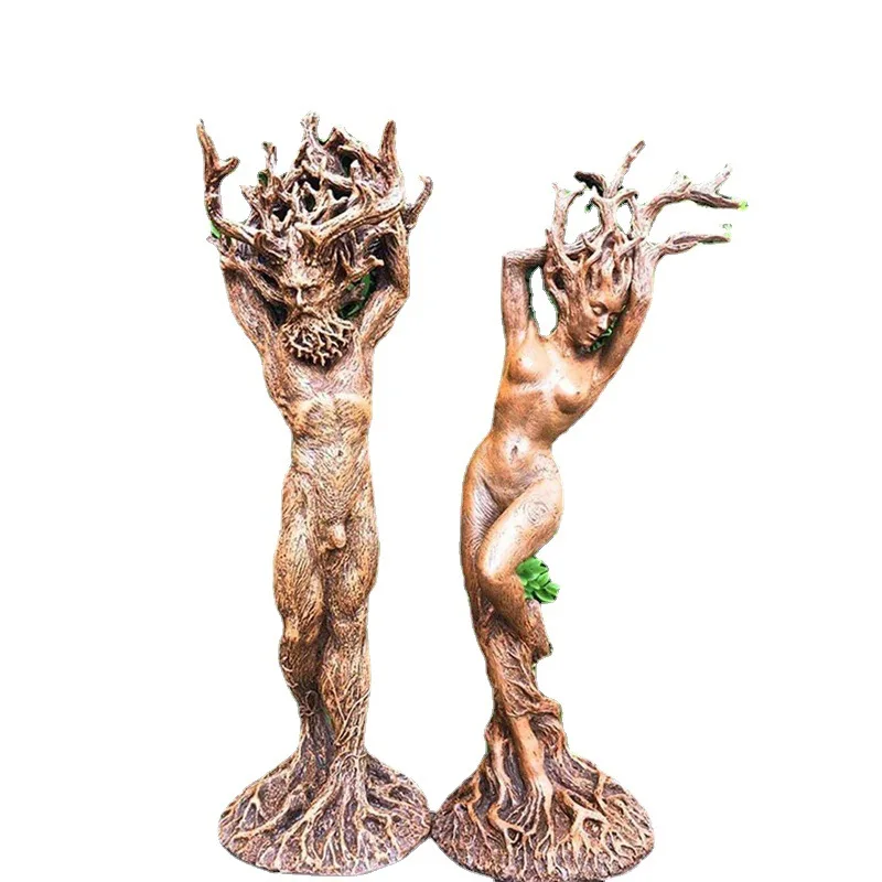 

Forest Goddess Statue Resin Ornaments Garden Crafts Ornaments