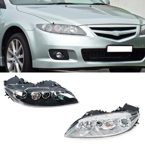 Для Mazda 6 GG Atenza GG 2002 2003 2004 2005 2006-2015 фары дневные ходовые огни указатель поворота сигнальная лампа дальнего света